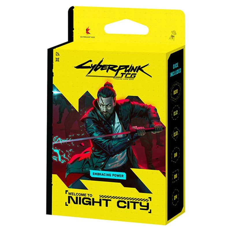 Cyberpunk TCG - Welcome to Night City - Starter Deck - Embracing Power Beta Edition
