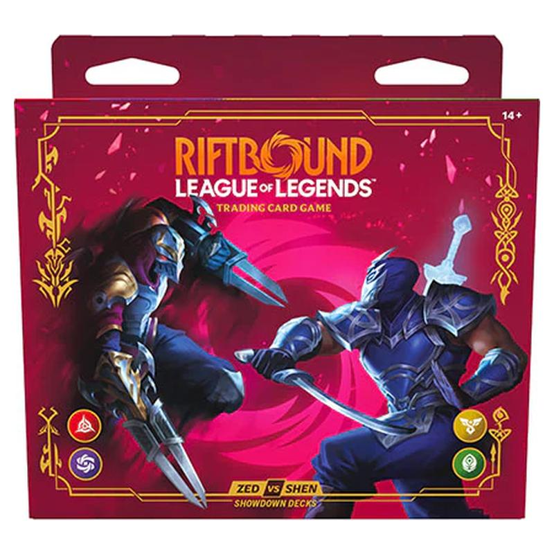 Riftbound: League of Legends TCG - Vendetta - Showdown Decks - Zed vs Shen