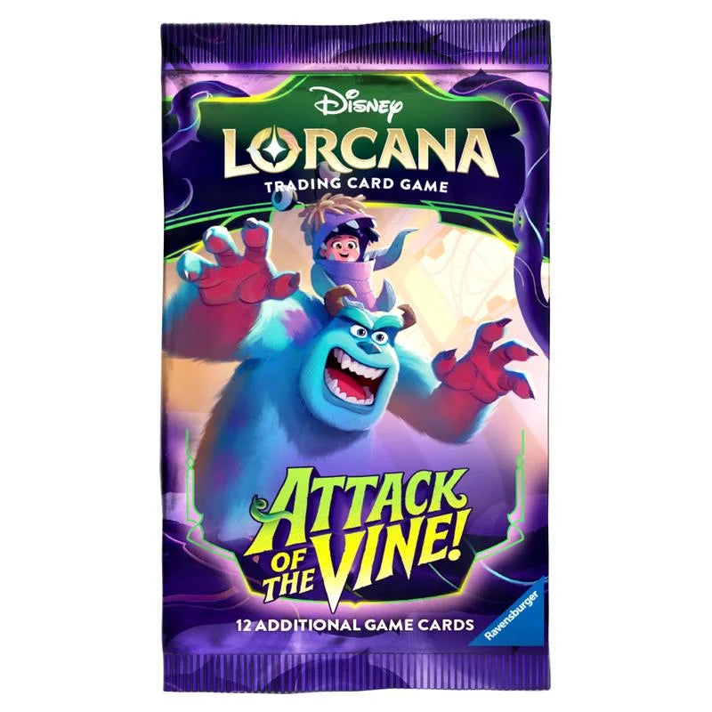 Disney Lorcana: Attack of the Vine! Booster Pack