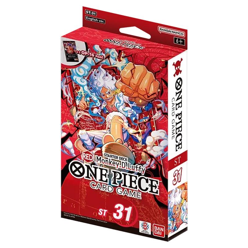 One Piece Card Game - Starter Deck - Red - Monkey.D.Luffy (ST-31)