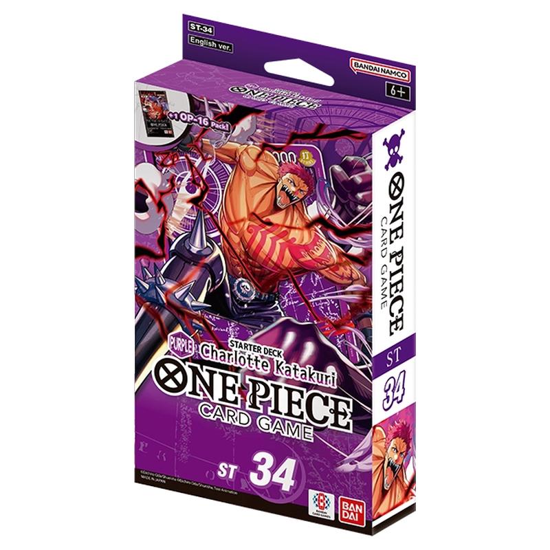 One Piece Card Game - Starter Deck - Purple - Charlotte Katakuri (ST-34)