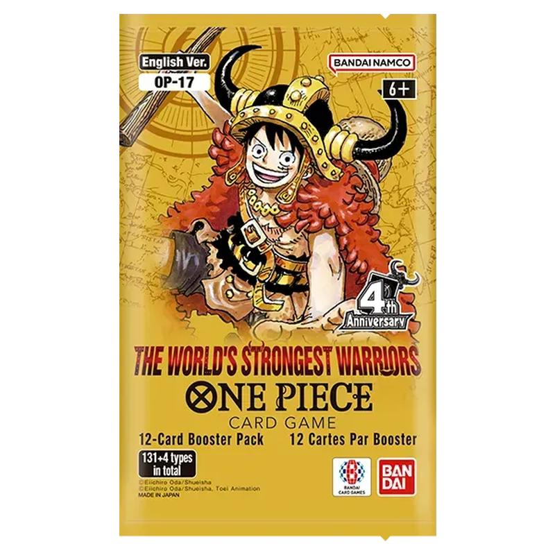 One Piece Card Game - OP-17 - The World's Strongest Warriors - Booster Box (24 Packs)