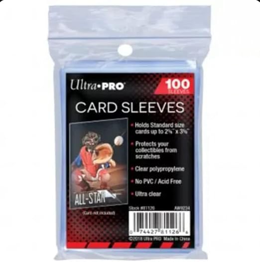 Ultra Pro Penny Soft Card Sleeves Standard Size - 100 Sleeves