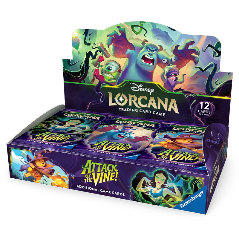 Disney Lorcana TCG - Set 13 Attack of the Vine - Booster Pack (24 Count)