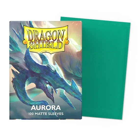 Dragon Shield Matte Aurora - Sleeves Standard Size (100) : One Piece/Digimon/Pokemon/MTG Cards