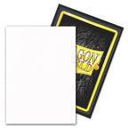 Dragon Shield Dual Matte - Snow Sleeves: Standard Size (100) - One Piece/Digimon/Pokemon/MTG Cards