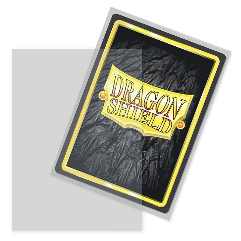 Dragon Shield Standard Outer Sleeves – Matte Clear (100 Sleeves)
