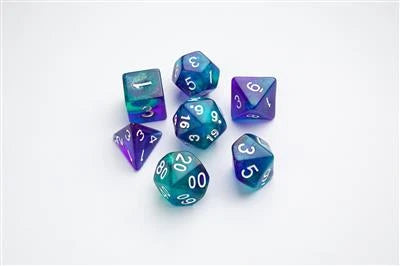Galaxy Series - Neptune - RPG Dice Set (7pcs) Blue/Purple