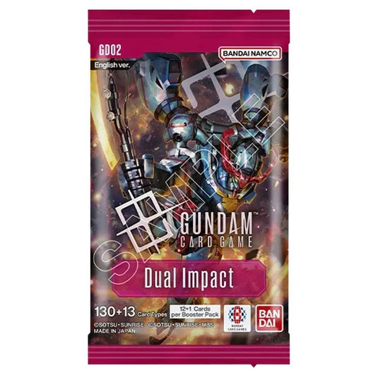 Gundam Card Game: Dual Impact (GD02) Booster Pack