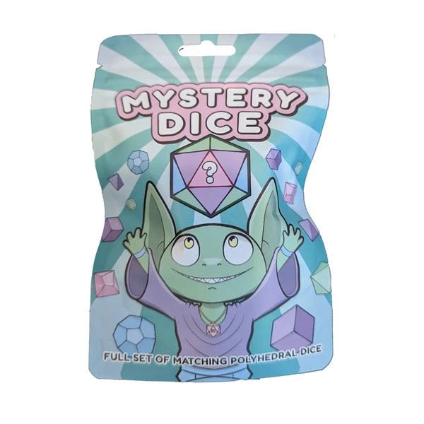 Mystery Dice: A Full Set of Matching Polyhedral Dice