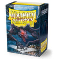 Dragon Shield Matte Black Sleeves Standard Size (100) - One Piece/Digimon/Pokemon/MTG Cards