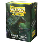 Dragon Shield Matte Forest Green Standard Size (100) - One Piece/Digimon/Pokemon/MTG Cards