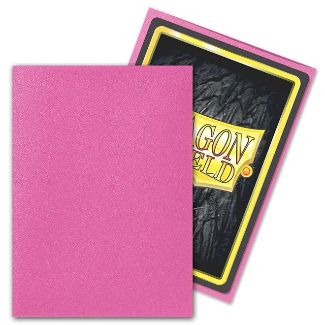 Dragon Shield Matte Pink Diamond Sleeves Standard Size (100) - One Piece/Digimon/Pokemon/MTG Cards