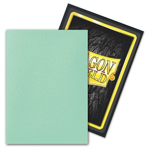 Dragon Shield Dual Matte Eucalyptus Sleeves: Standard Size (100) - One Piece/Digimon/Pokemon/MTG Cards ::