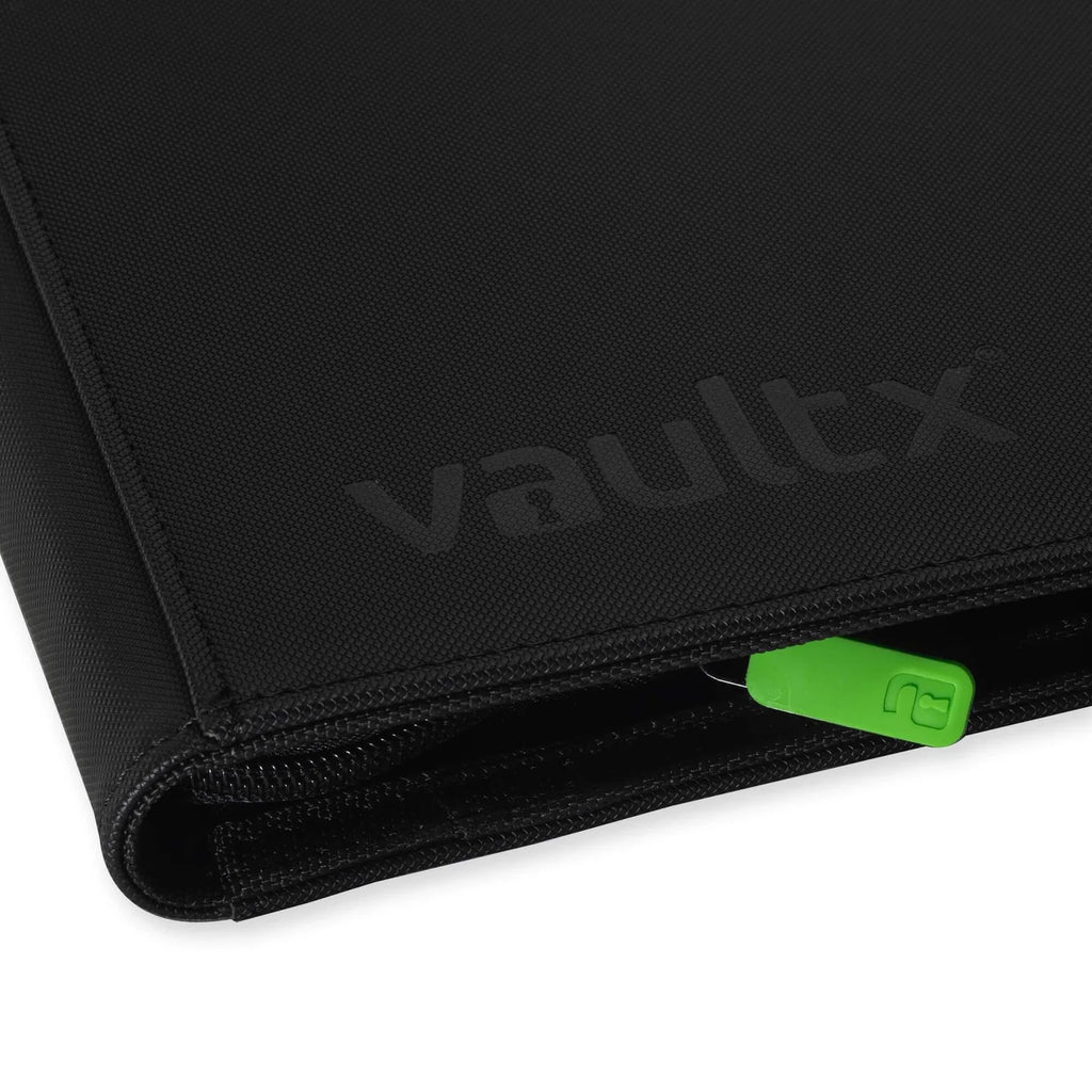 Vault X - 9-Pocket Exo-Tec® - Zip Binder - Black