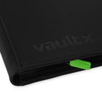 Vault X - 9-Pocket Exo-Tec® - Zip Binder - Black