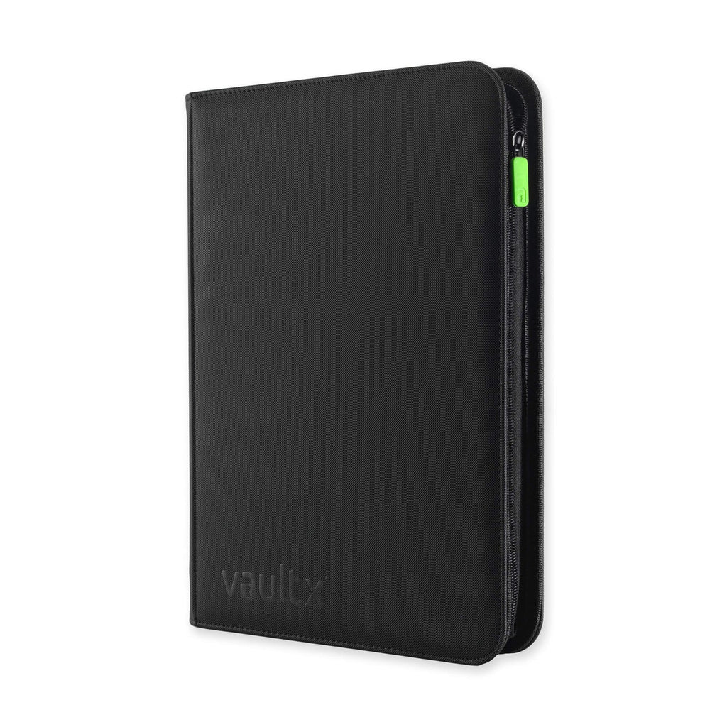 Vault X - 9-Pocket Exo-Tec® - Zip Binder - Black