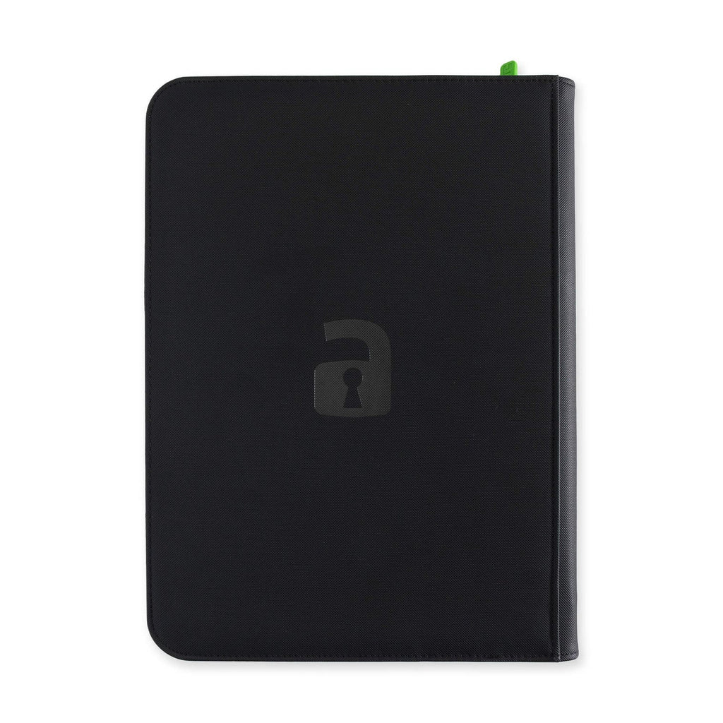Vault X - 9-Pocket Exo-Tec® - Zip Binder - Black