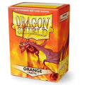Dragon Shield Matte Orange Sleeves Standard Size (100) - One Piece/Digimon/Pokemon/MTG Cards