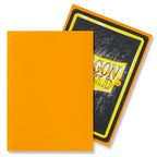 Dragon Shield Matte Orange Sleeves Standard Size (100) - One Piece/Digimon/Pokemon/MTG Cards