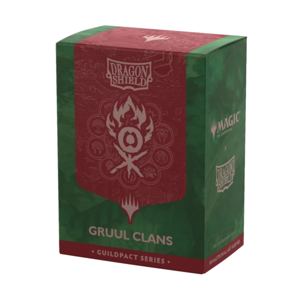 MTG Guildpact Series Matte Dual Art Gruul Clans Sleeves (100)
