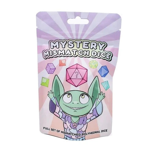 Mystery Mismatch Dice: A Full Set of Mismatched Polyhedral Dice